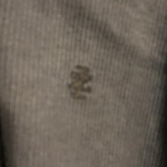 Men's IZOD Luxury Sport Bluish Grey, Ribbed, 1/4 zip, Pullover, Size XL - Picture 8 of 8